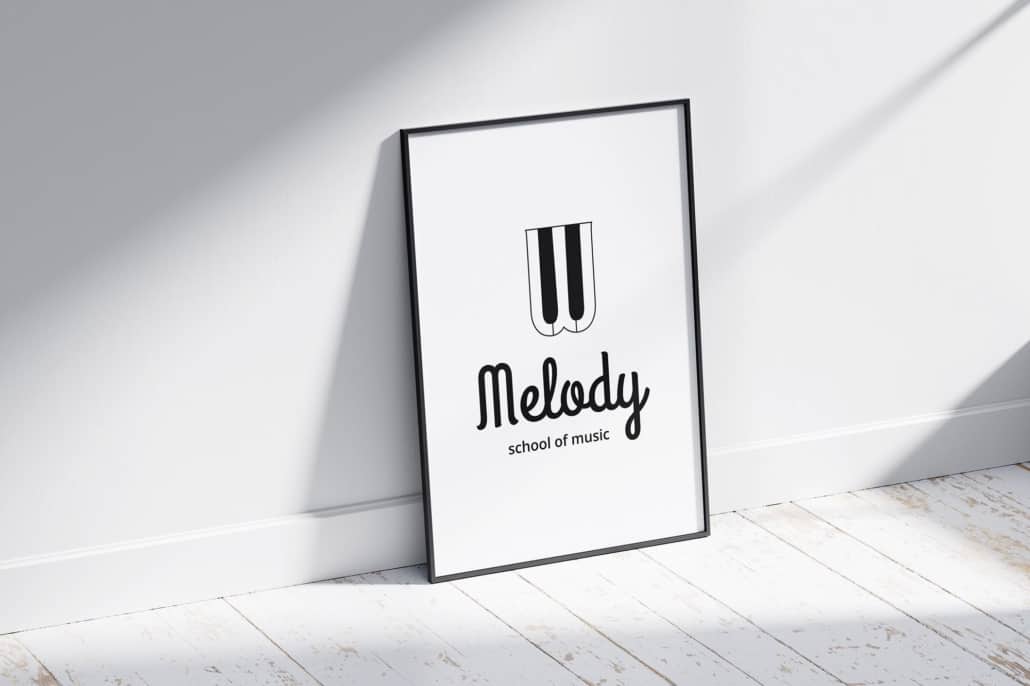 Branding scoala de muzica - Melody School