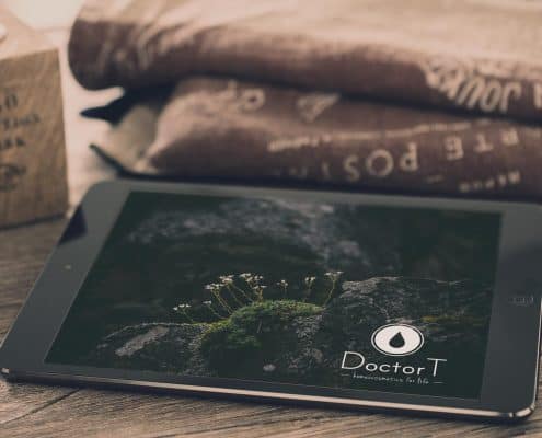 Doctor T visual identity logo colors fonts homeocosmetics 17