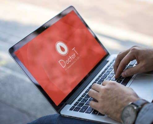 Doctor T visual identity logo colors fonts homeocosmetics 18