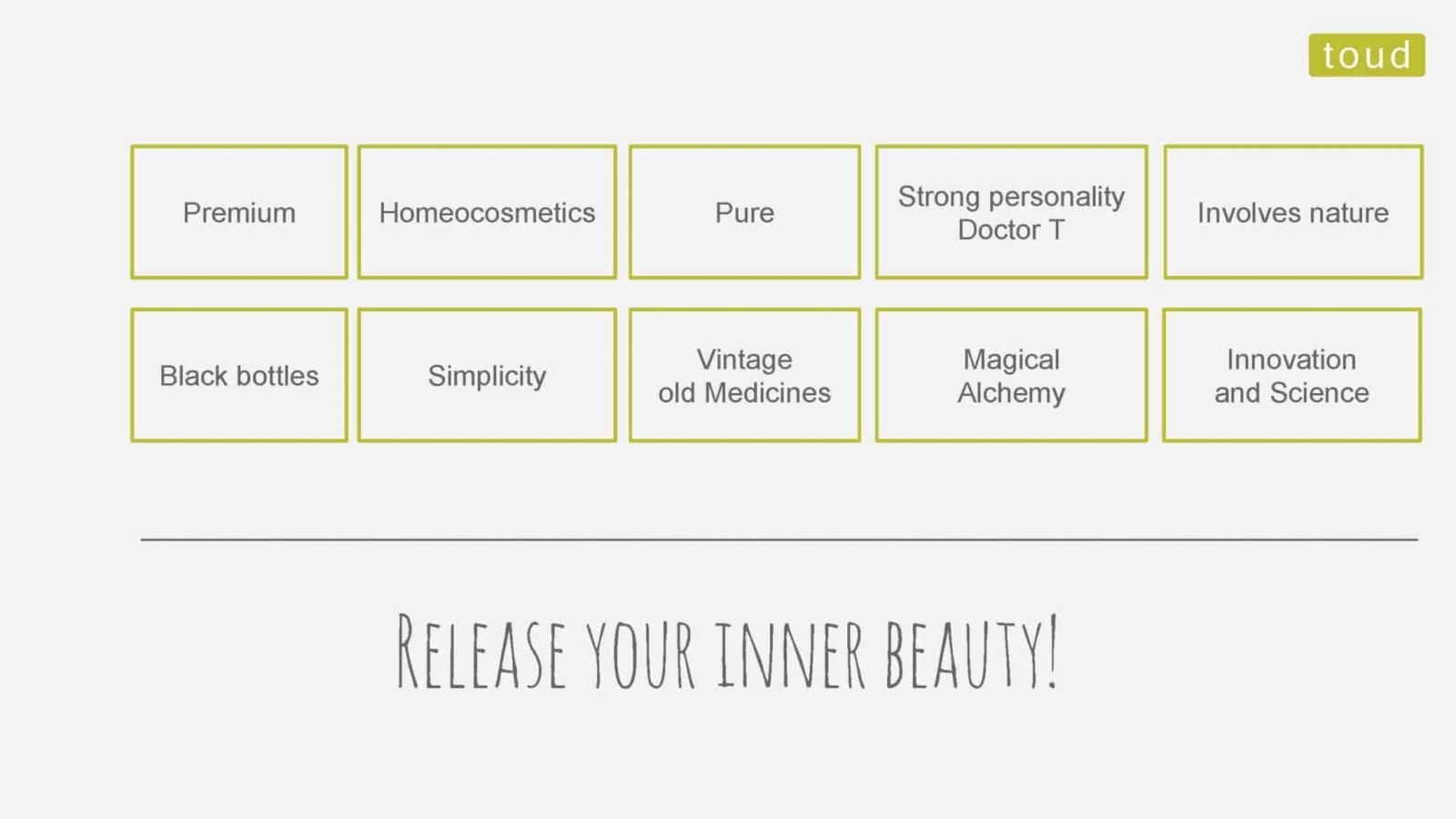 Doctor T visual identity logo colors fonts homeocosmetics 2