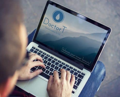 Doctor T visual identity logo colors fonts homeocosmetics 20