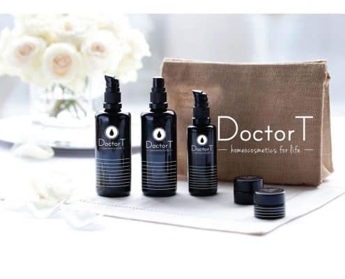 Doctor T visual identity logo colors fonts homeocosmetics 25