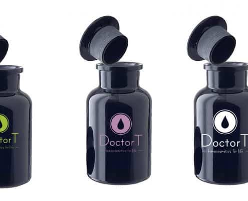 Doctor T visual identity logo colors fonts homeocosmetics 26