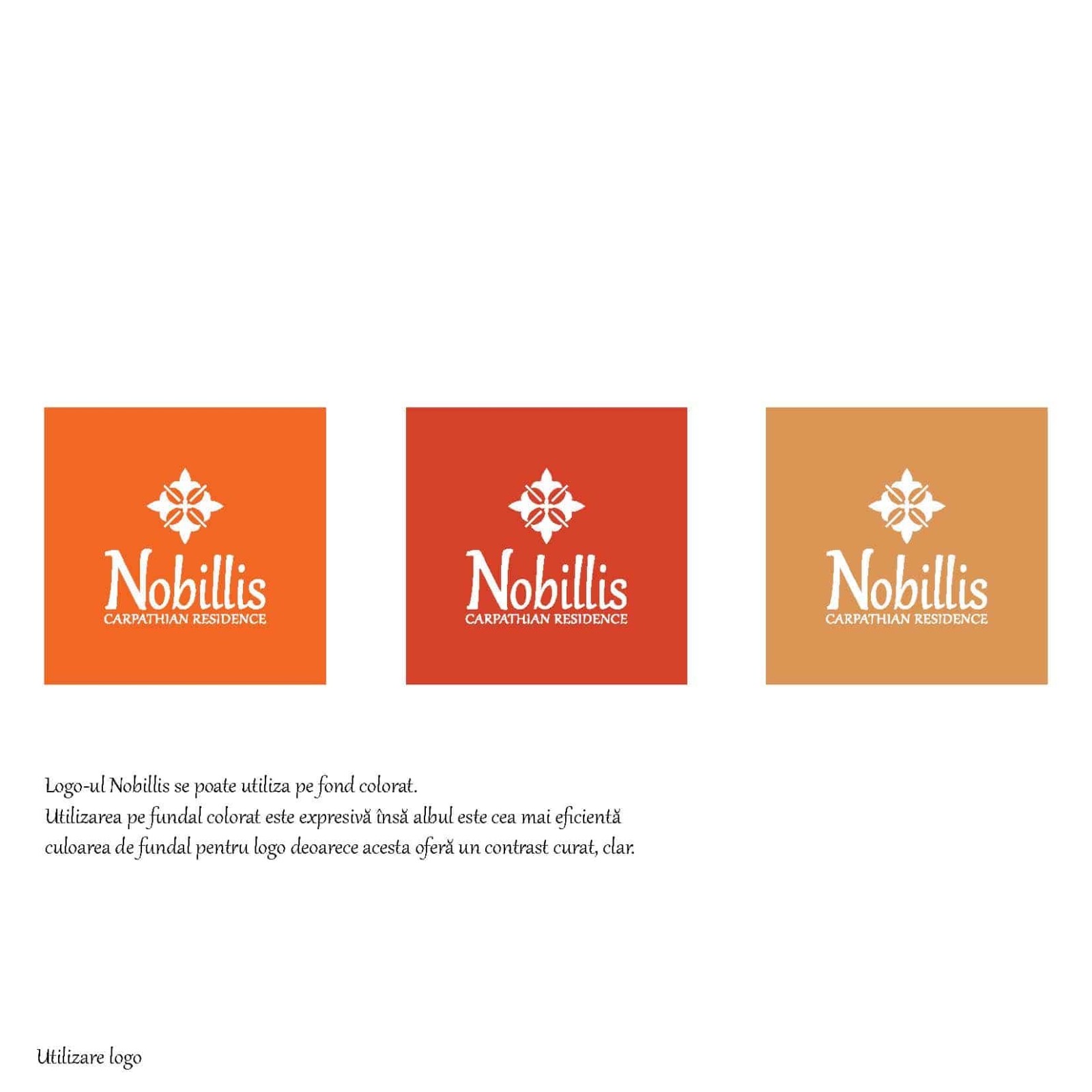 Styling Guide Nobillis, Toud Design Agency, Identity design