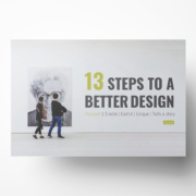 13 steps to better design