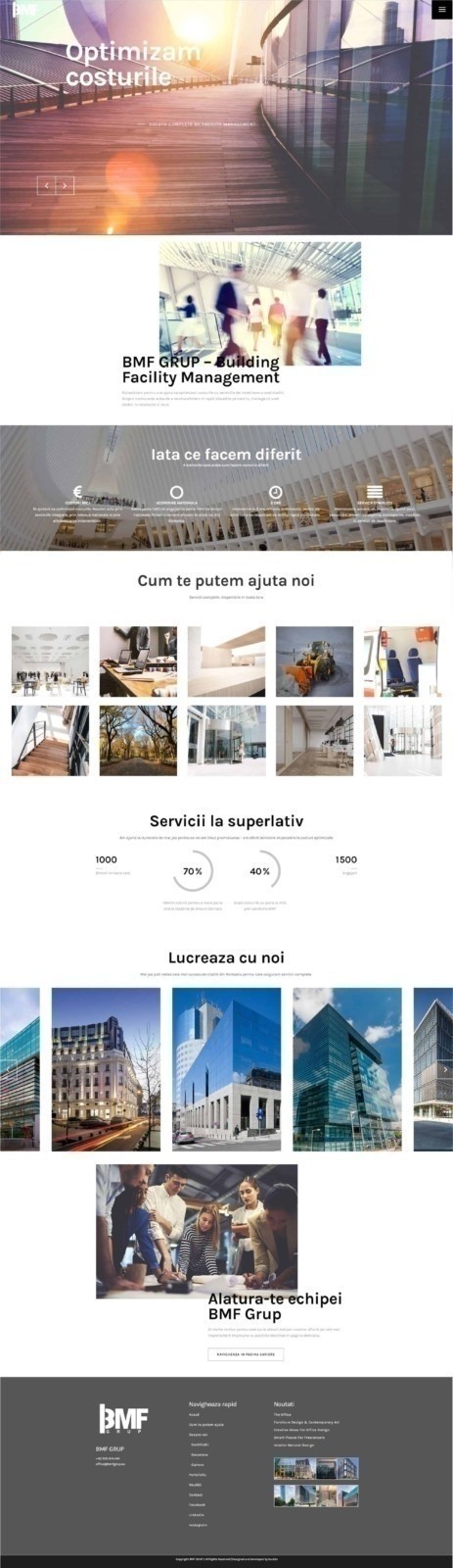 Simulare pagina website