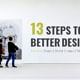 design in 13 steps