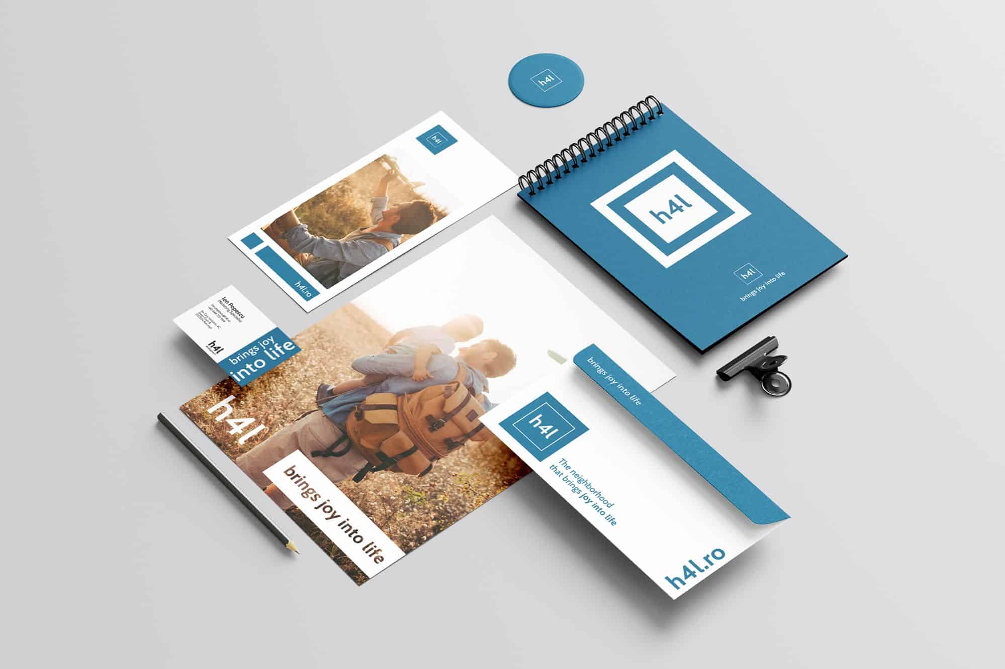 H4L – STRATEGY, VISUAL IDENTITY CREATION AND WEBSITE FOR A REAL ESTATE DEVELOPER