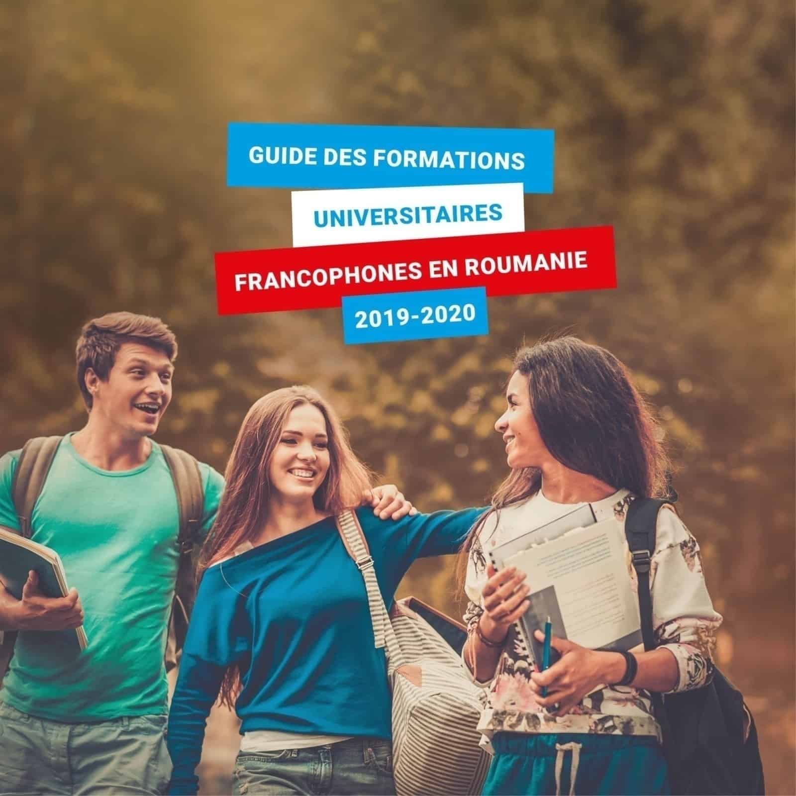 French Institute of Romania, University Guide, design, publishing design, graphic design, booklet