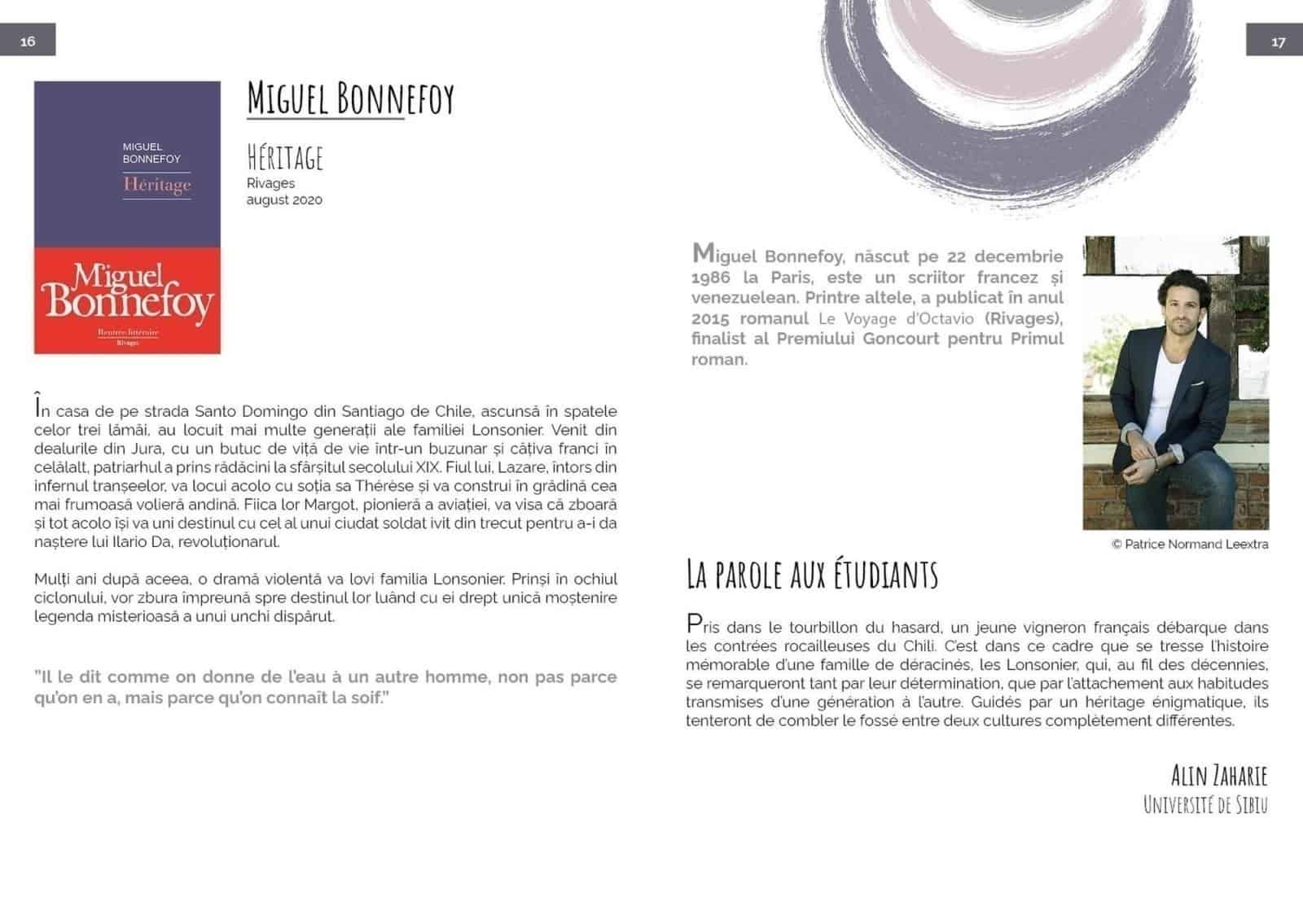 Choix Goncourt, design, publishing design, Toud, French Institute of Romania, booklet