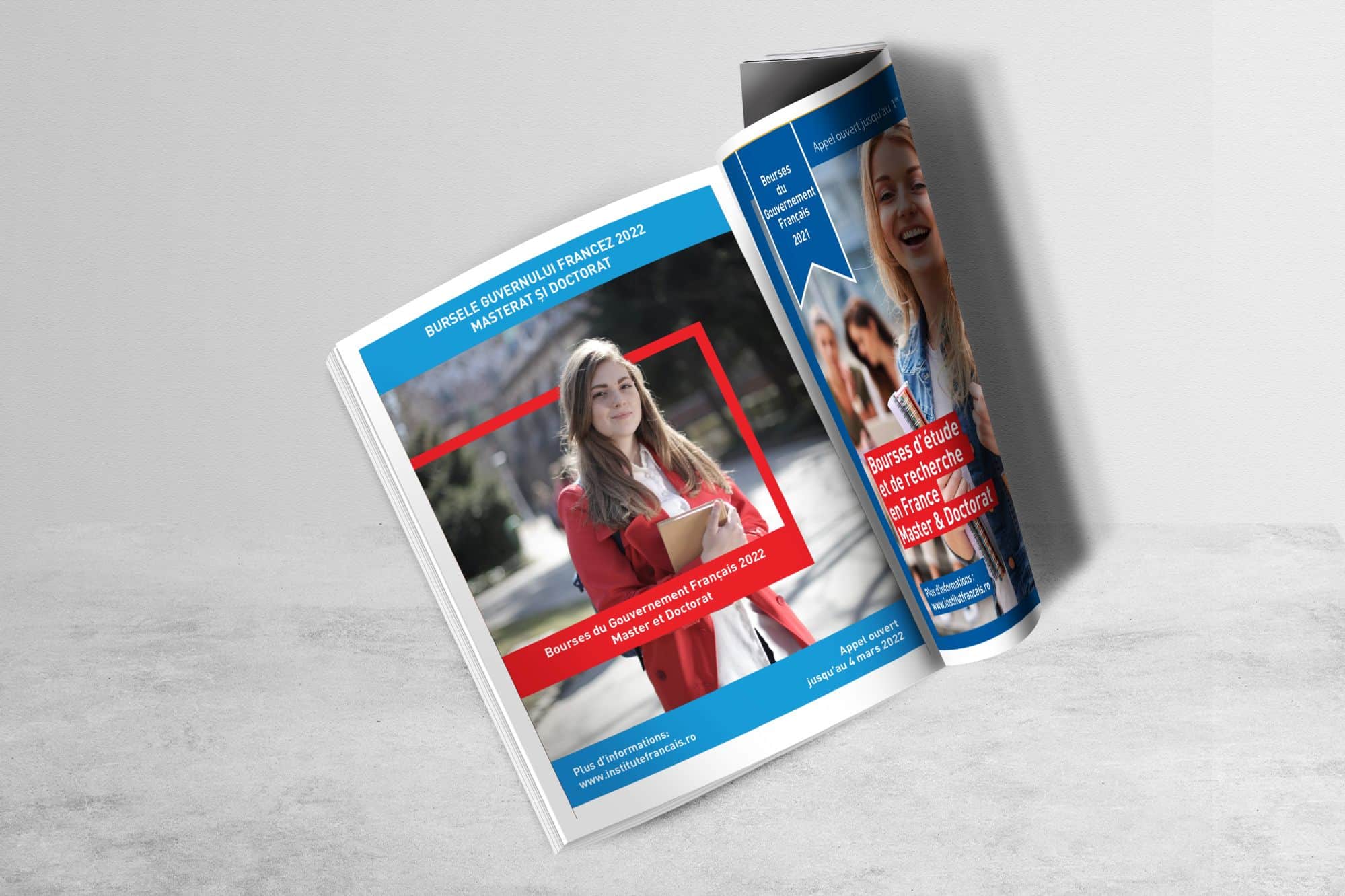 BGF – FRENCH GOVERNMENT SCHOLARSHIPS, poster design