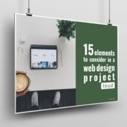 ELEMENTS TO CONSIDER IN A WEB DESIGN PROJECT
