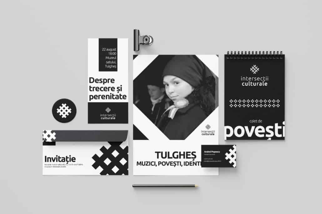 Intersectii culturale visual identity and website for promoting national identity, Toud, national project, Romania Intersectii culturale visual identity and website for promoting national identity, Toud, national project, Romania