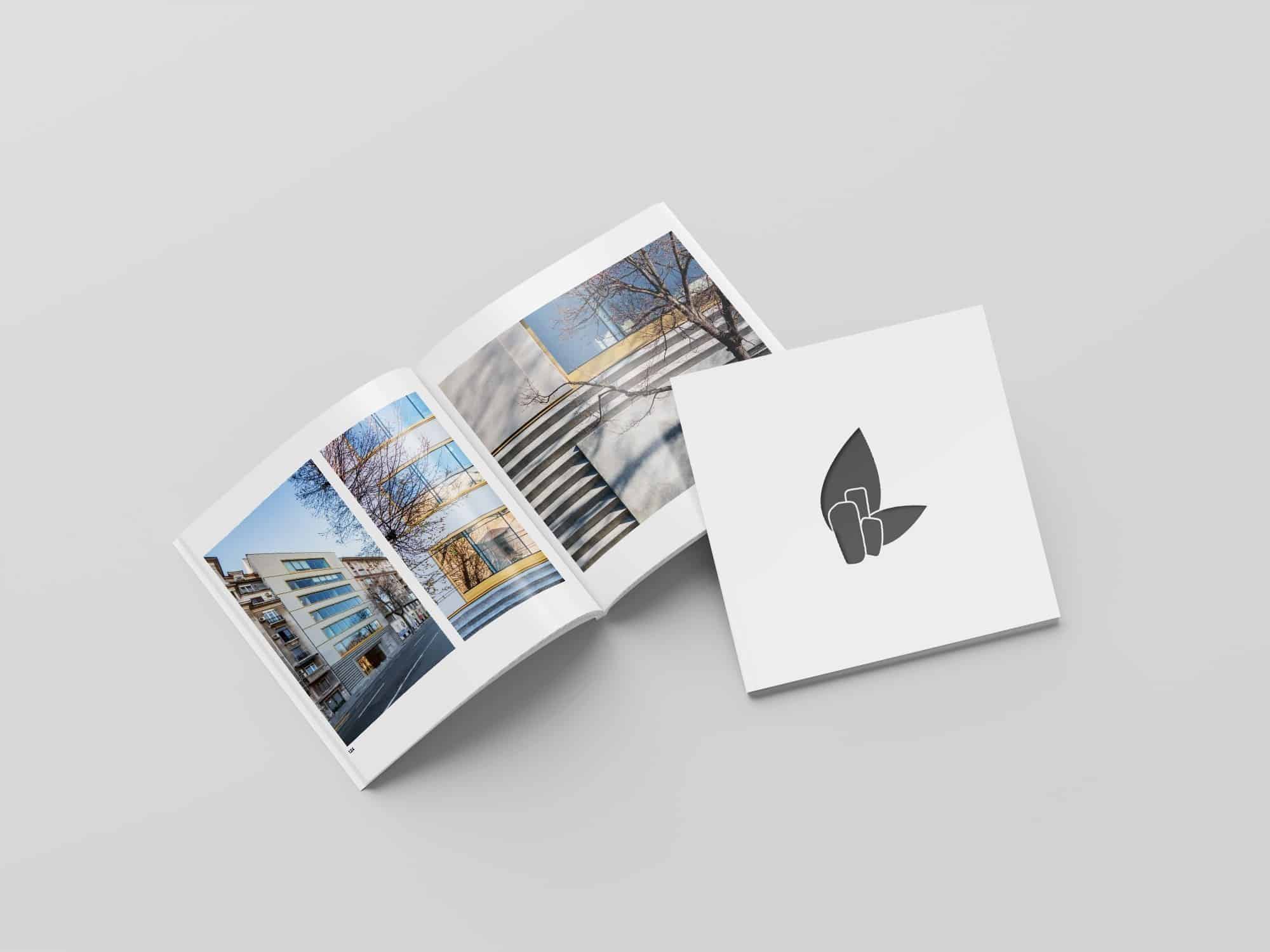 Primavera Development, carte de prezentare proiecte, publishing design