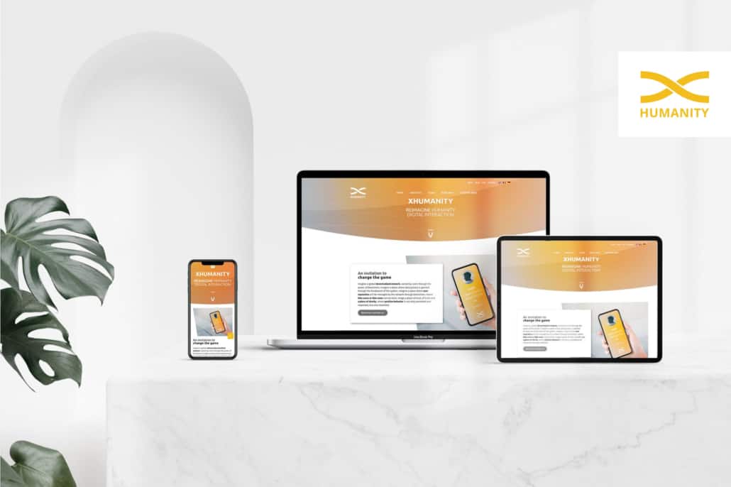 Toud xHumanity web design project web design website UI design UX design website creation digital platform