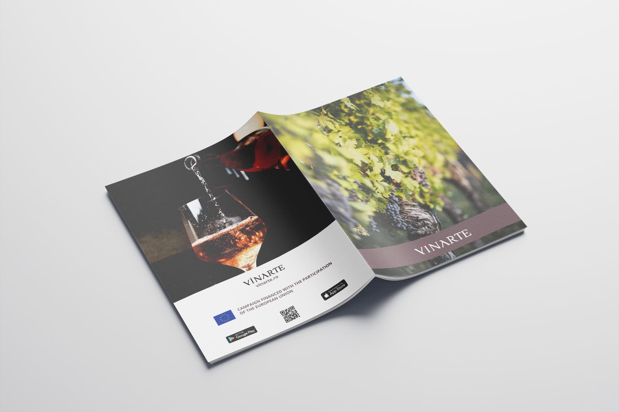 VINARTE – presentation brochure in 4 languages