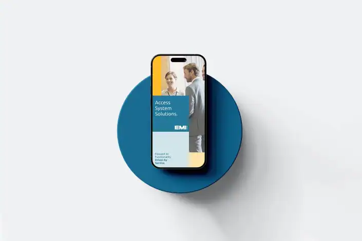 EMI Group – Visual identity and website for a company targeting revenues of over 100 million euros in 2025