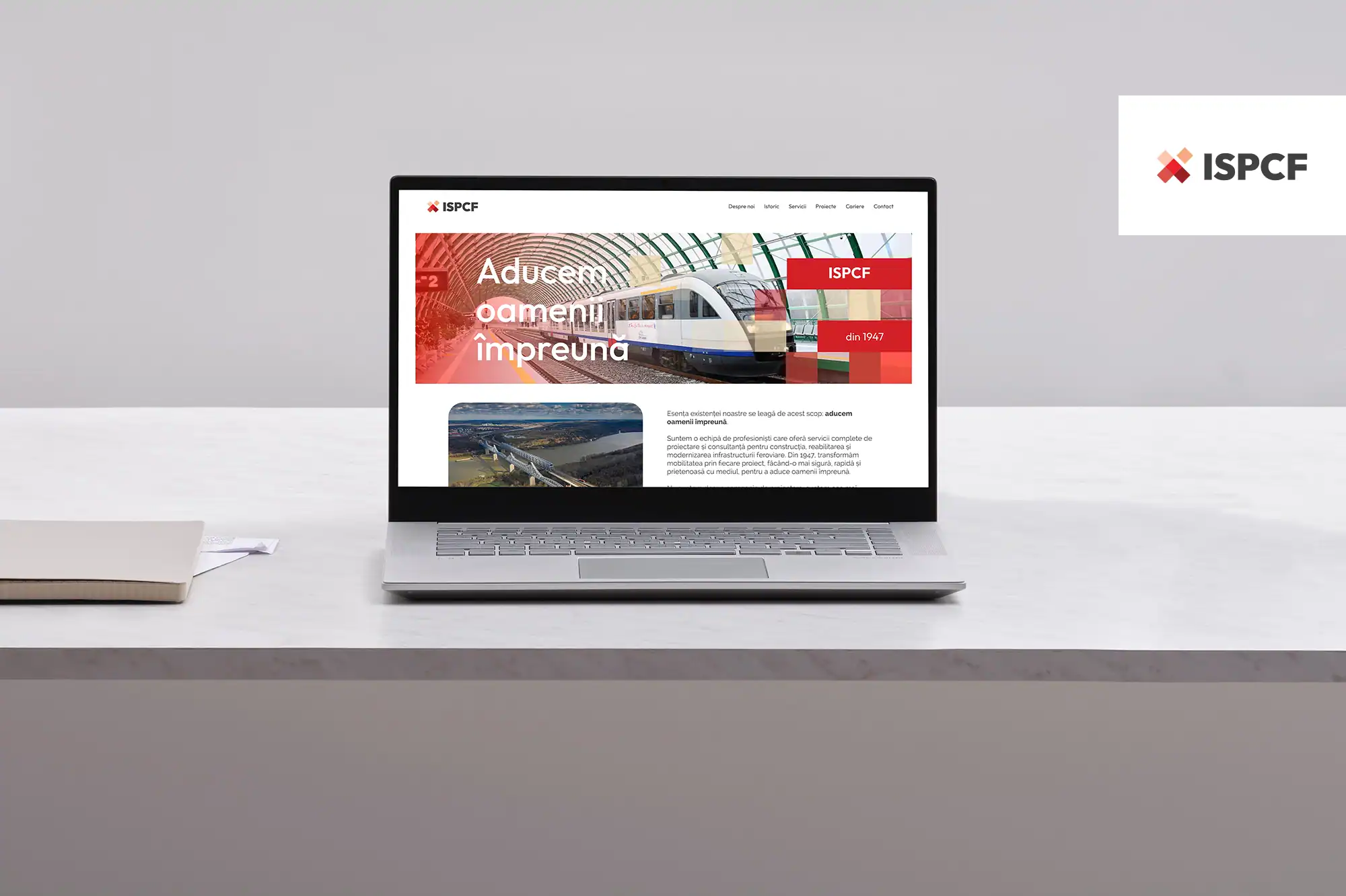 ISPCF, creare site web, Toud