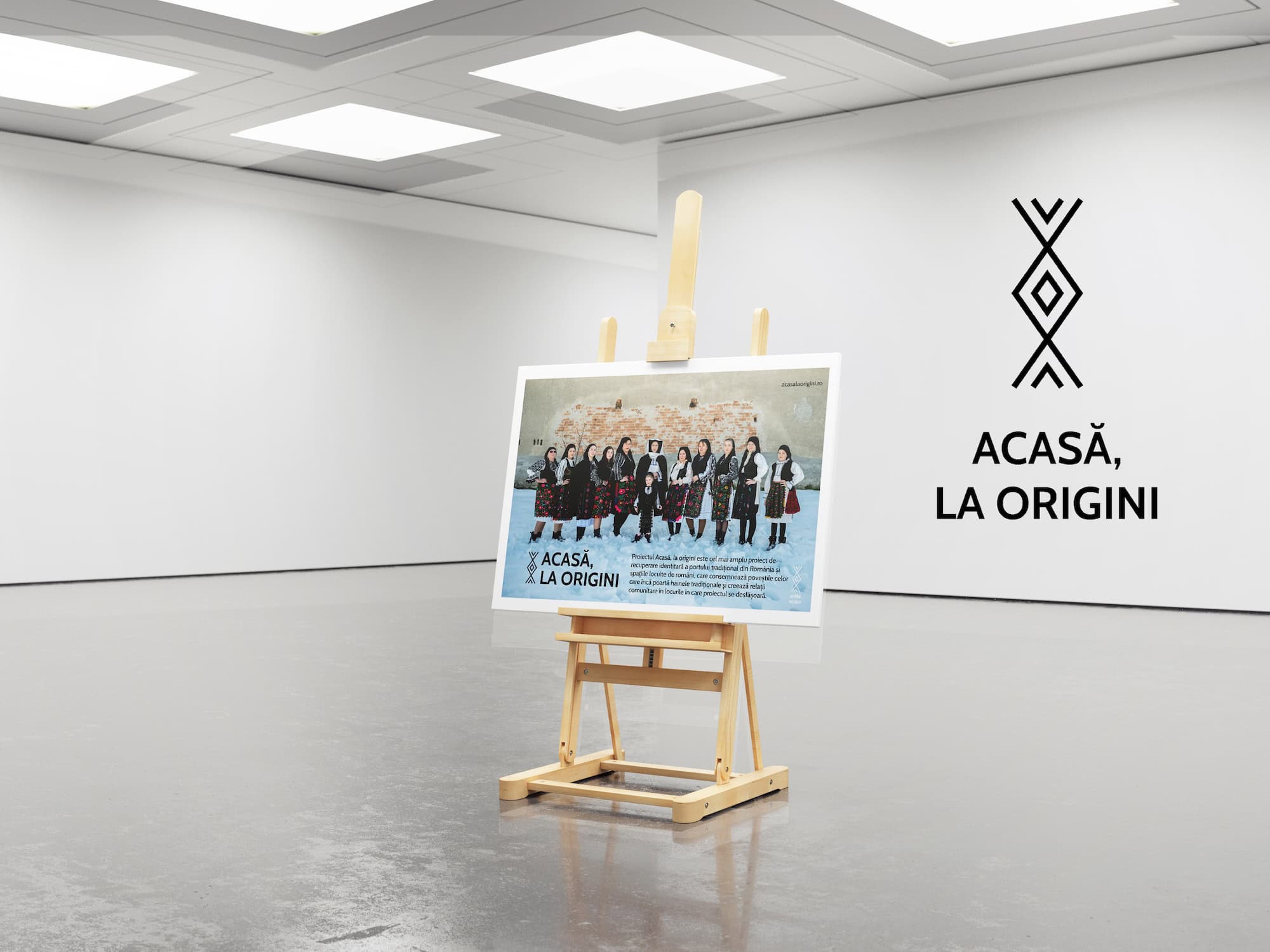 Acasa la Origini branding design website La Blouse Roumaine IA17