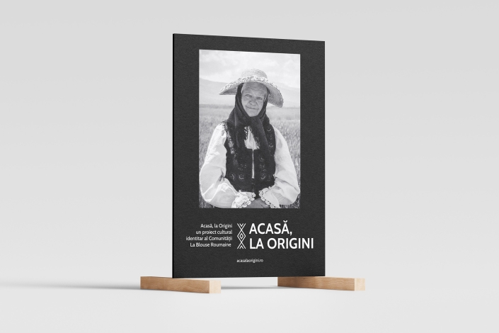 Acasa la Origini branding design website La Blouse Roumaine IA23