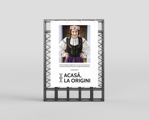 Acasa la Origini branding design website La Blouse Roumaine IA26