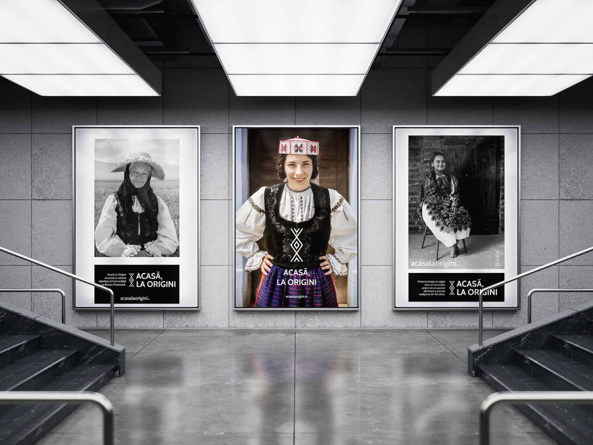 Home, at the Origins, branding, design, website - La Blouse Roumaine, IA, Toud