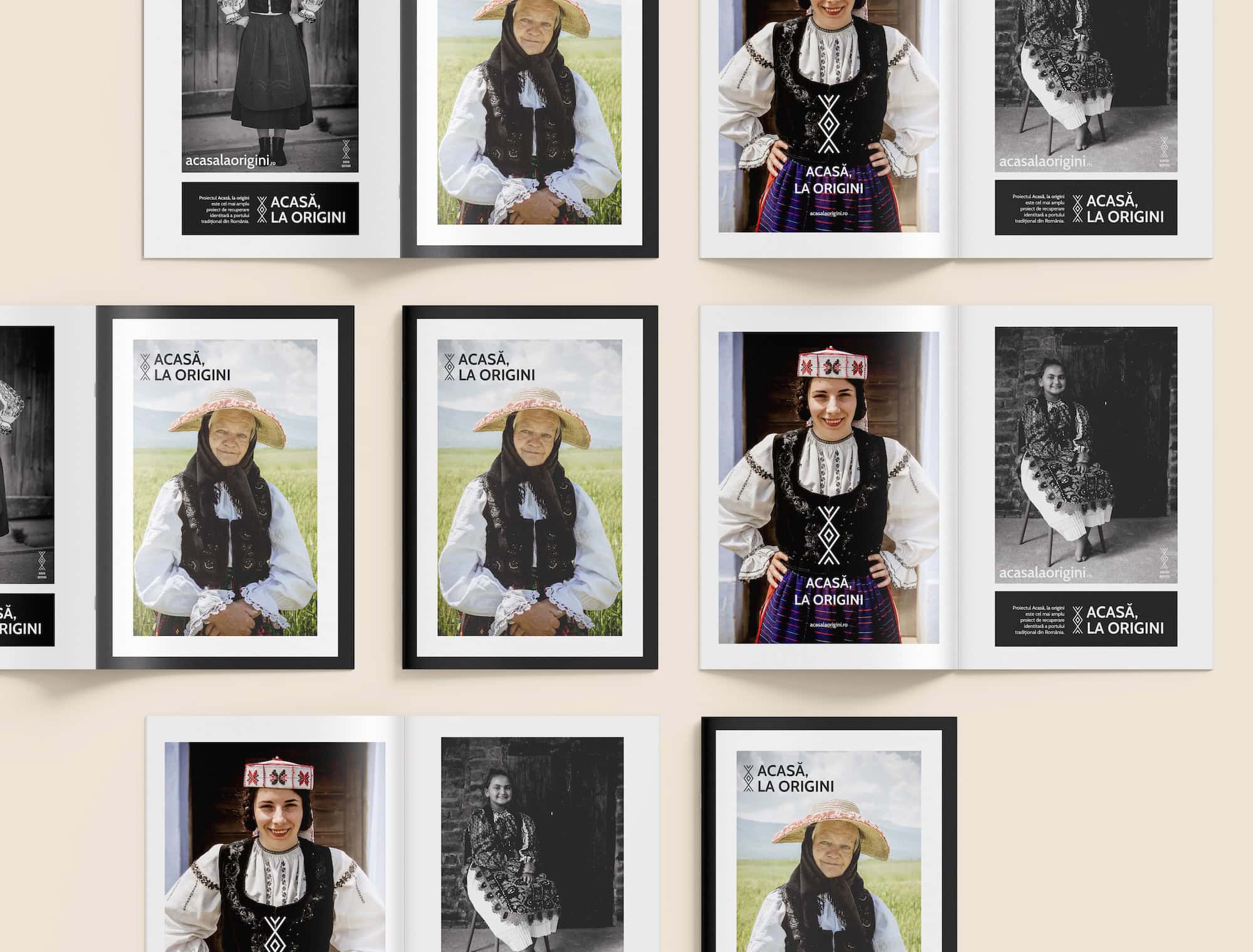 Home, at the Origins, branding, design, website - La Blouse Roumaine, IA, Toud