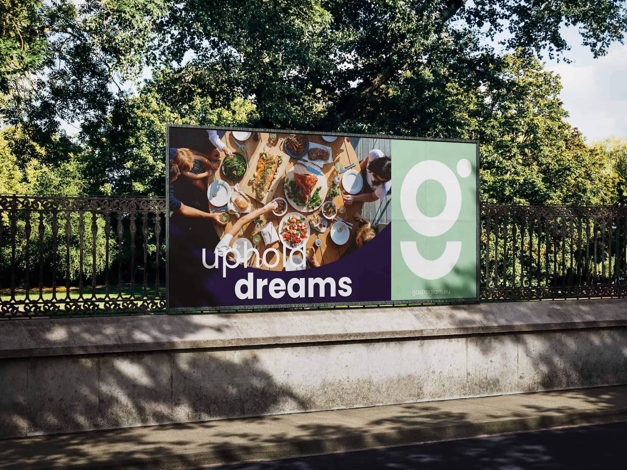 Gastroglam — proiectul care sustine visele celor care creeaza experiente la masa Toud identitate vizuala web design1