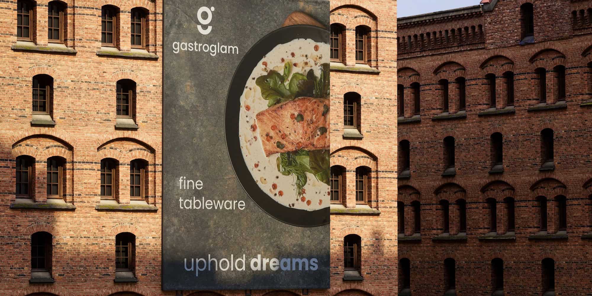 Gastroglam — the project that supports the dreams of those who create dining experiences, Toud, visual identity, web design