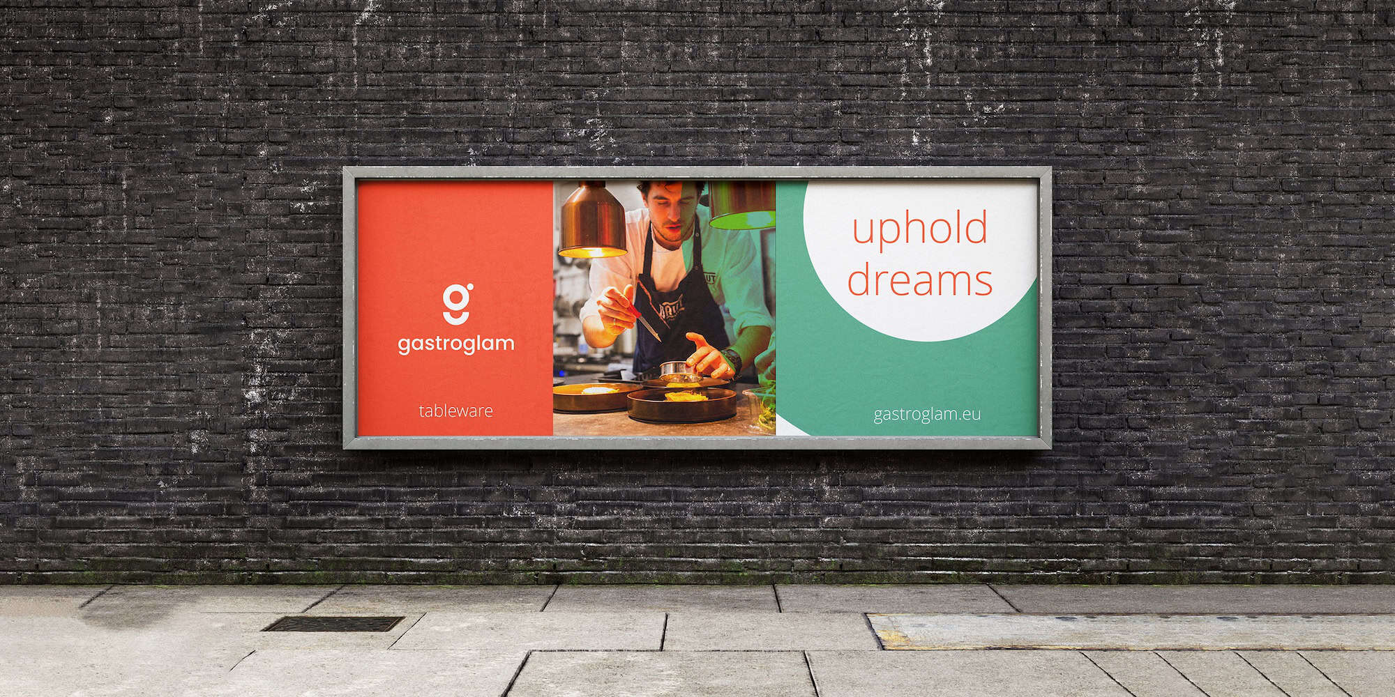 Gastroglam — the project that supports the dreams of those who create dining experiences, Toud, visual identity, web design