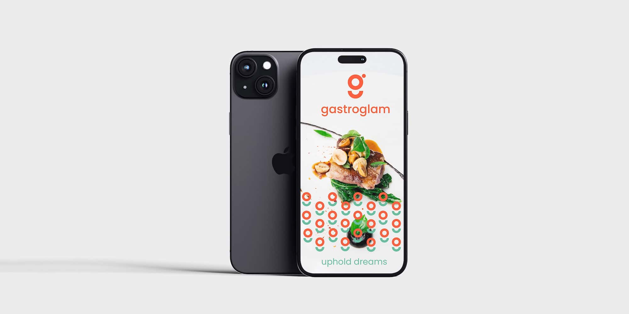 Gastroglam — the project that supports the dreams of those who create dining experiences, Toud, visual identity, web design