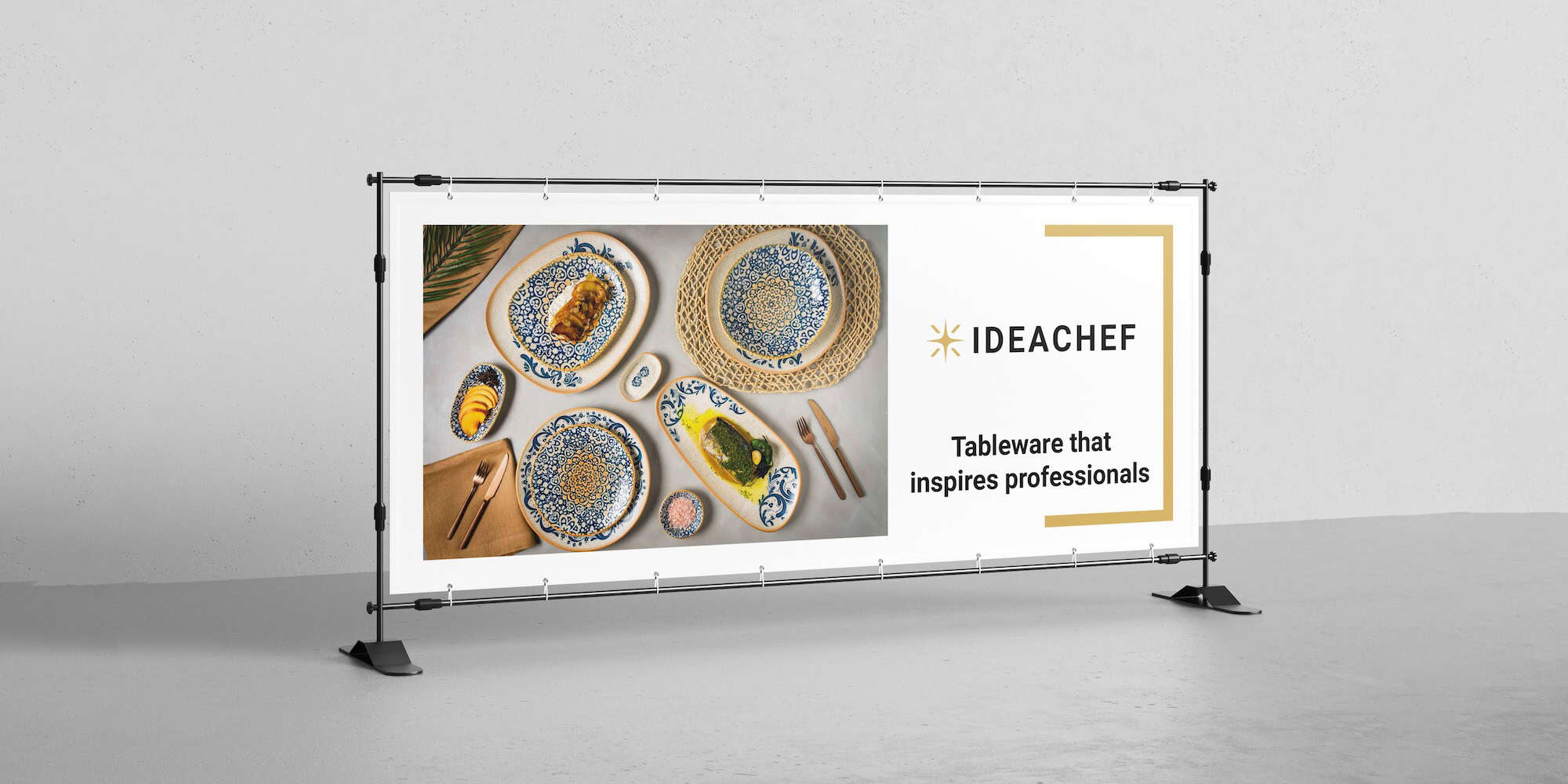 IdeaChef — visual identity for a brand that ignites inspiration in premium gastronomy, Toud, logo design, web design