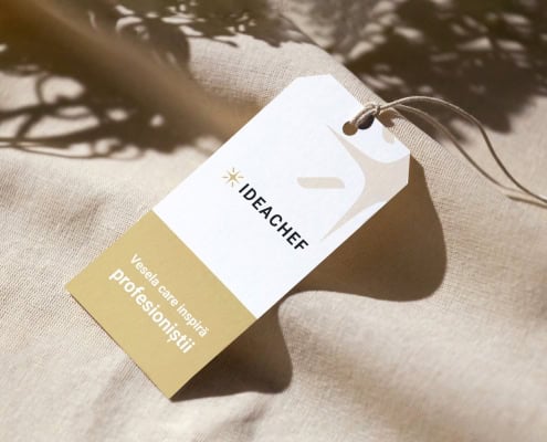 IdeaChef — visual identity for a brand that ignites inspiration in premium gastronomy, Toud, logo design, web design