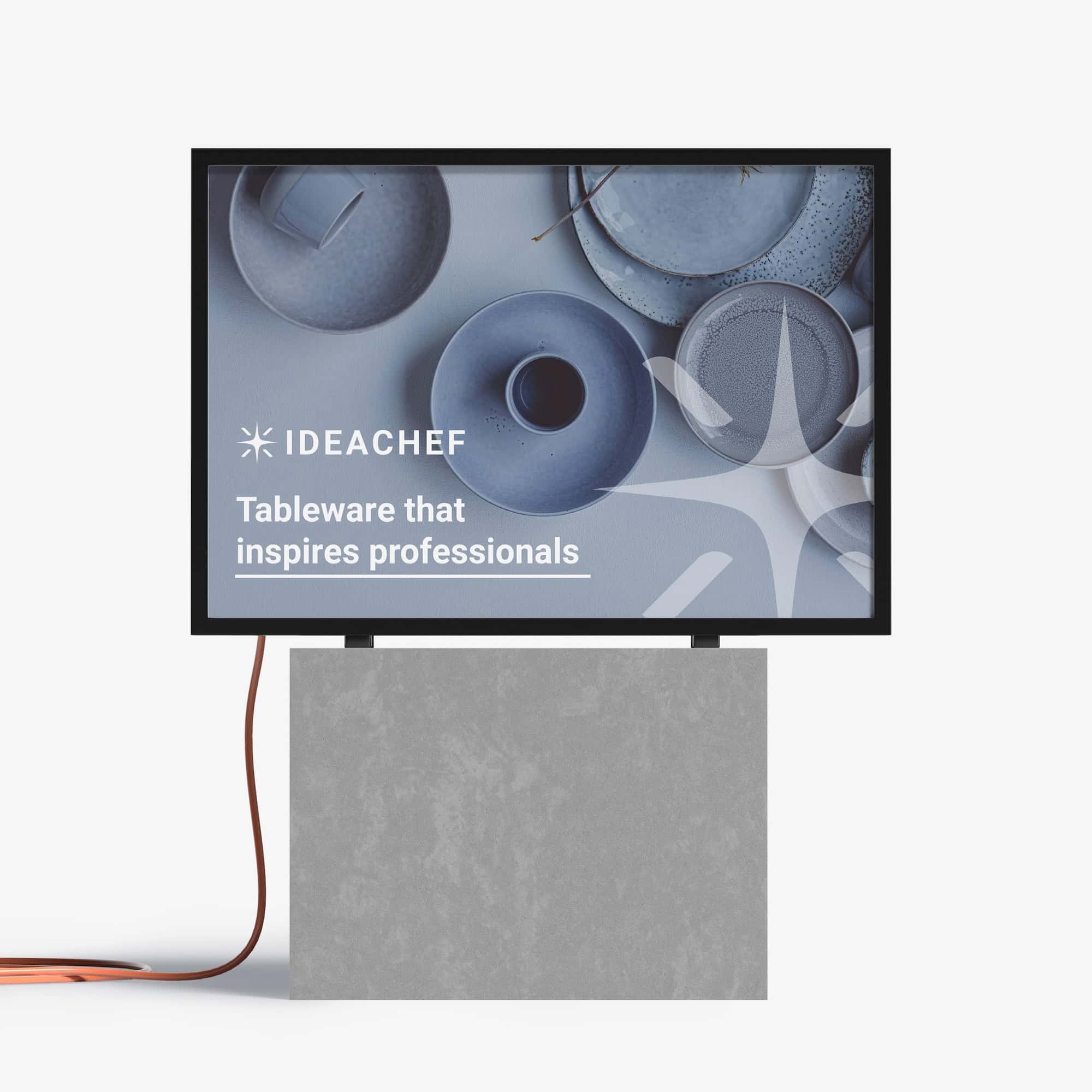 IdeaChef — visual identity for a brand that ignites inspiration in premium gastronomy, Toud, logo design, web design