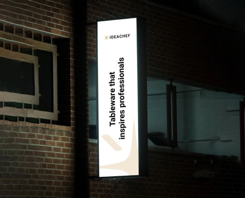 IdeaChef — visual identity for a brand that ignites inspiration in premium gastronomy, Toud, logo design, web design