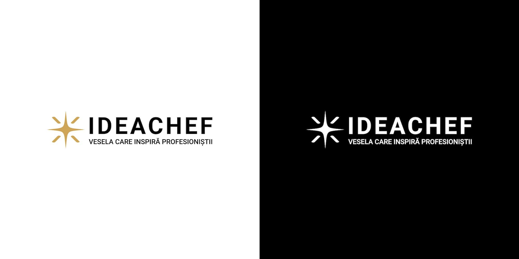 IdeaChef — visual identity for a brand that ignites inspiration in premium gastronomy, Toud, logo design, web design