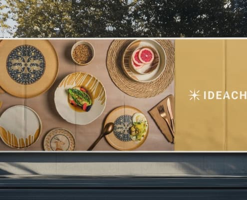 IdeaChef — visual identity for a brand that ignites inspiration in premium gastronomy, Toud, logo design, web design