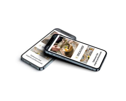 IdeaChef — identitate vizuala pentru un brand care aprinde inspiratia in gastronomia premium Toud logo design web design7