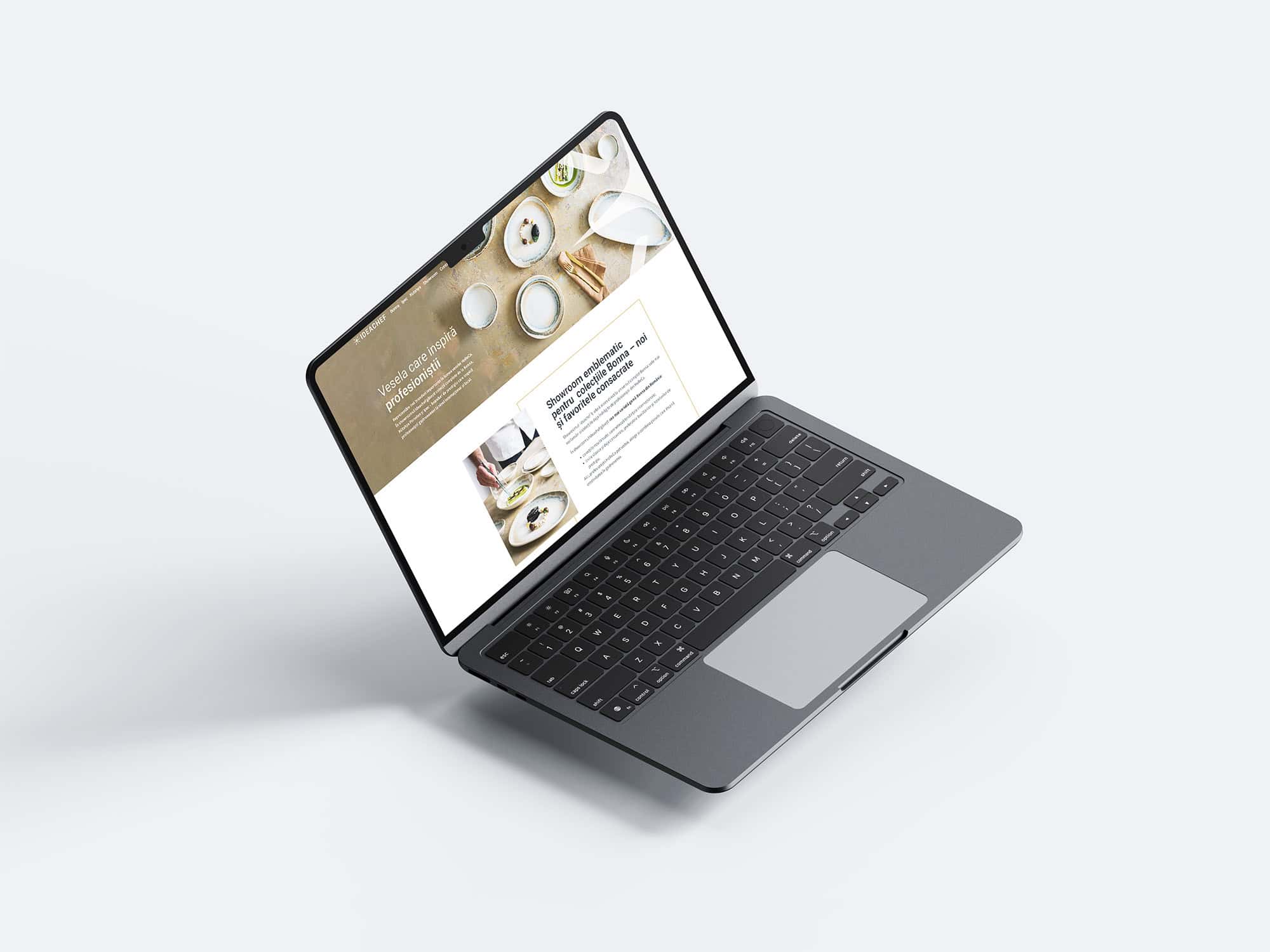 IdeaChef — identitate vizuala pentru un brand care aprinde inspiratia in gastronomia premium Toud