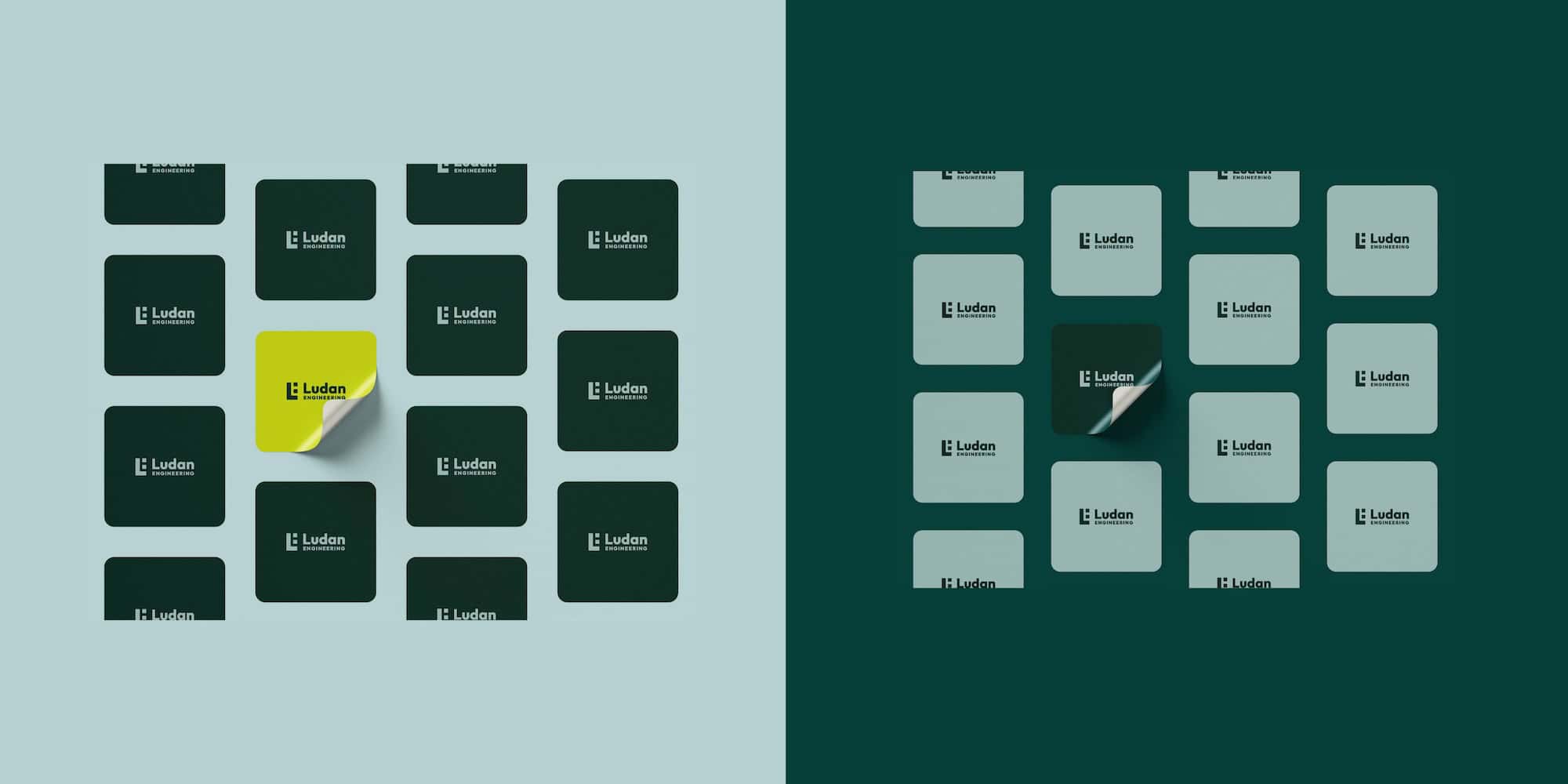 Ludan ENGINEERING - Branding pentru o companie de inginerie, Toud, identitate vizuala, branding, website design, logo design4 Ludan ENGINEERING Branding pentru o companie de inginerie Toud identitate vizuala branding website design logo design4
