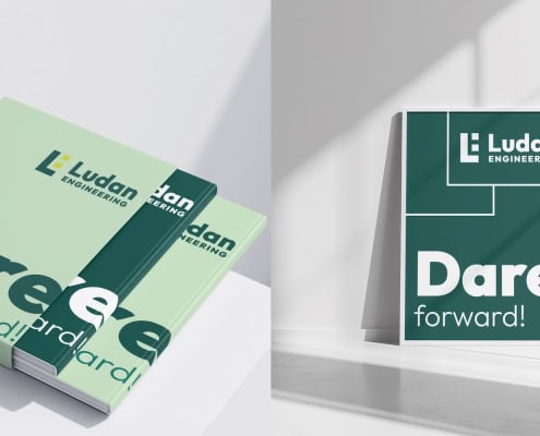 Ludan ENGINEERING - Branding for an engineering company, Toud, visual identity, branding, website design, logo design5 Ludan ENGINEERING Branding pentru o companie de inginerie Toud identitate vizuala branding website design logo design5