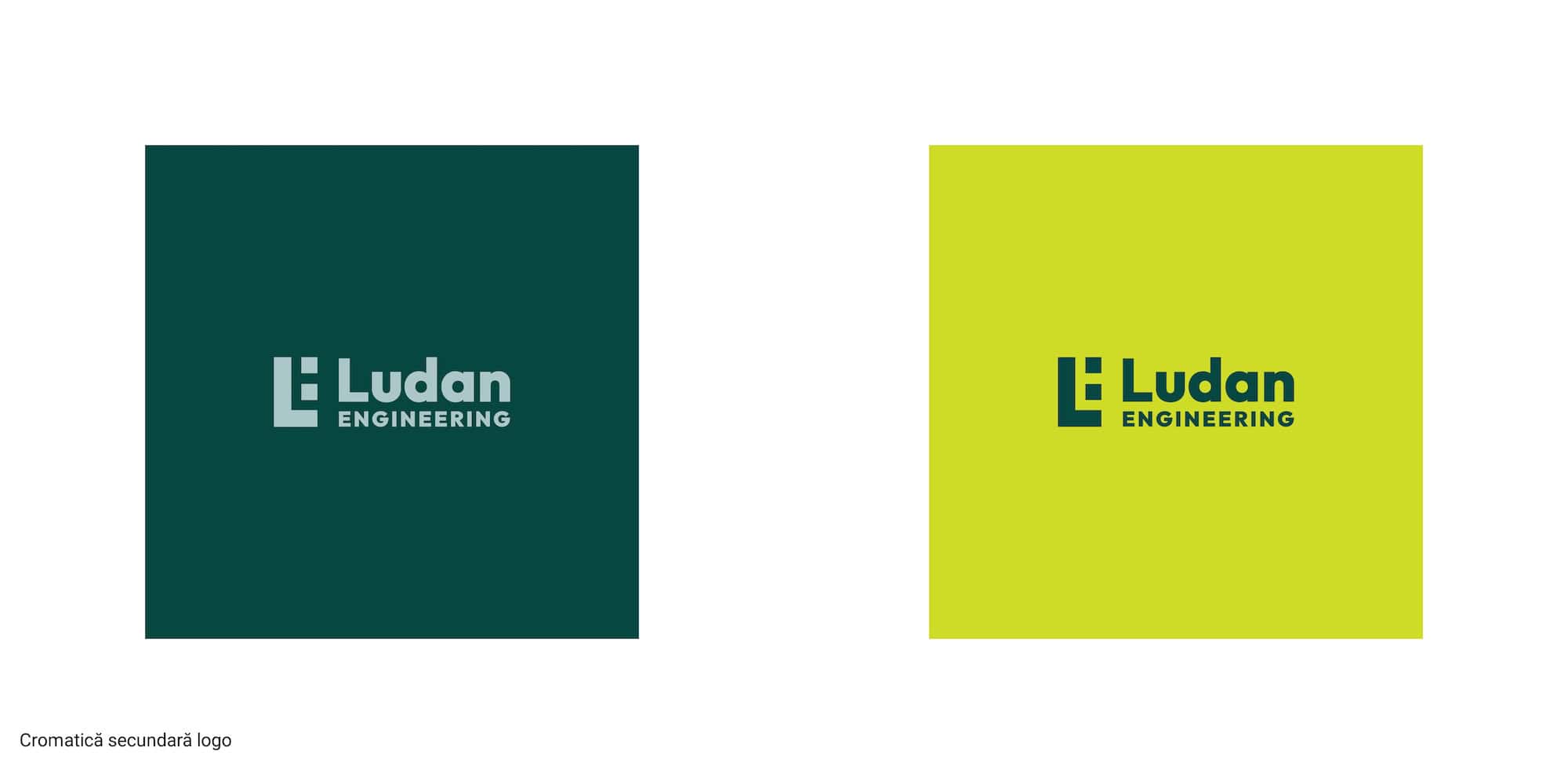 Ludan ENGINEERING - Branding for an engineering company, Toud, visual identity, branding, website design, logo design Style Guide Ludan 2025 9 octombrie 9