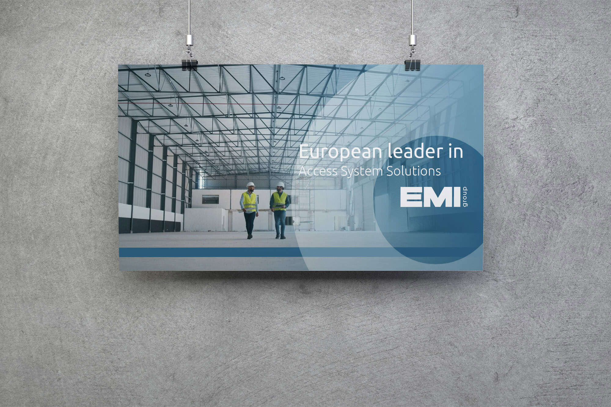 Presentation design, presentation, Toud design, graphic design, PowerPoint design, EMI Group, corporate presentation