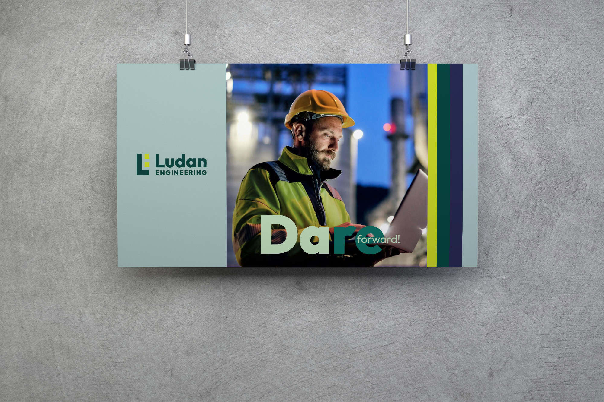 Presentation design, presentation, Toud design, graphic design, PowerPoint design, Ludan Engineering, corporate presentation