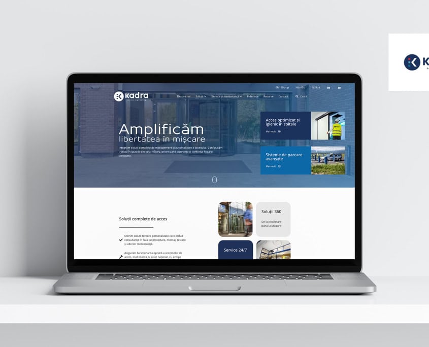 Website KADRA, website design, Toud, web design, UX design, UI design Website KADRA website design Toud web design UX design UI design